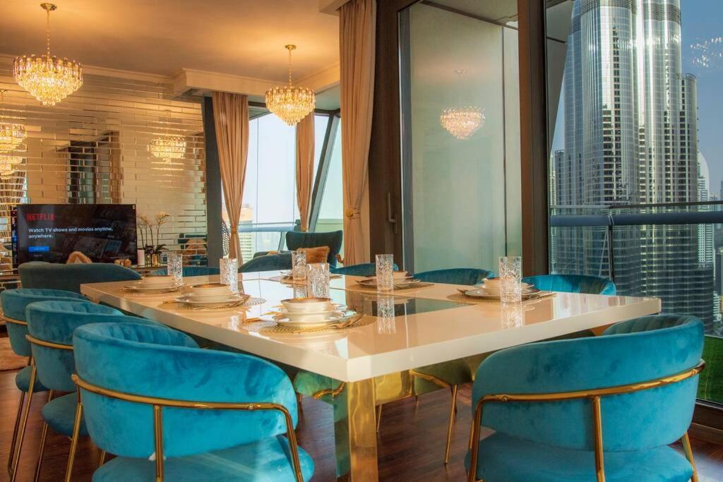 First Class 3Br With Full Burj Khalifa And Fountain View Дубай Екстериор снимка