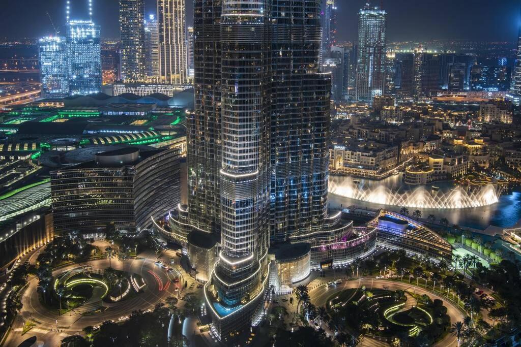 First Class 3Br With Full Burj Khalifa And Fountain View Дубай Екстериор снимка