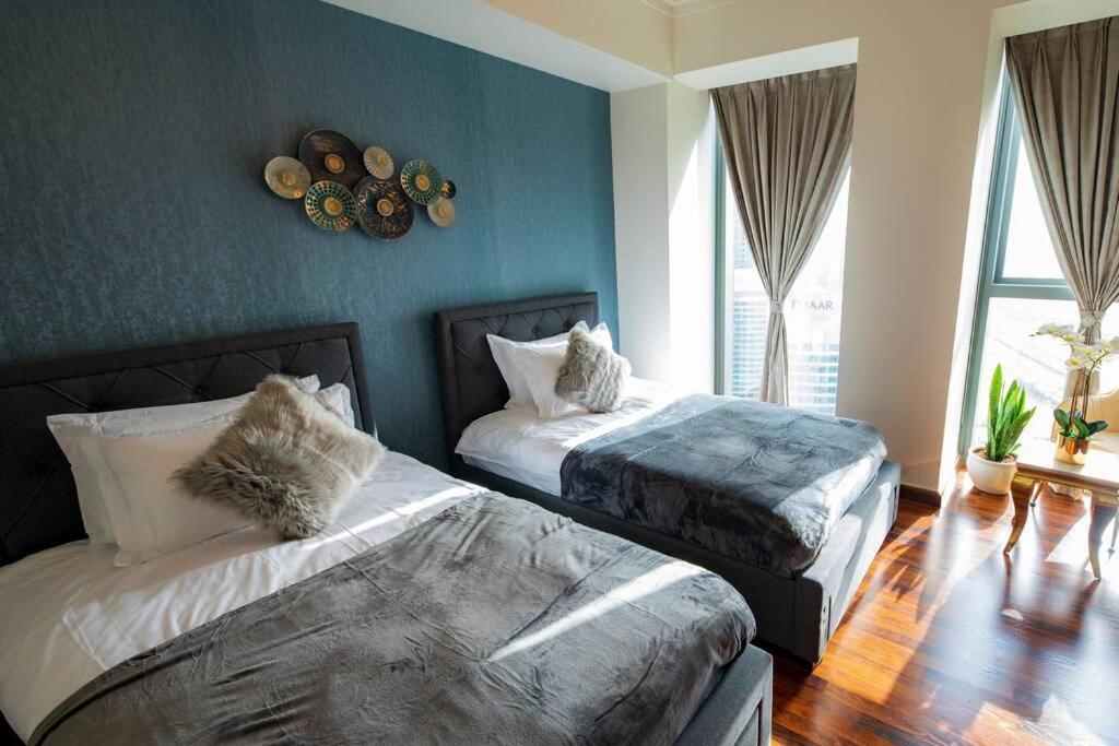First Class 3Br With Full Burj Khalifa And Fountain View Дубай Екстериор снимка