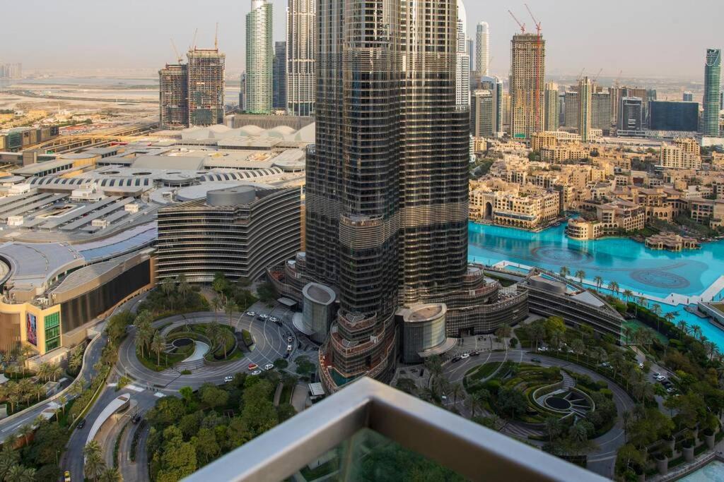 First Class 3Br With Full Burj Khalifa And Fountain View Дубай Екстериор снимка