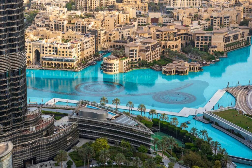First Class 3Br With Full Burj Khalifa And Fountain View Дубай Екстериор снимка